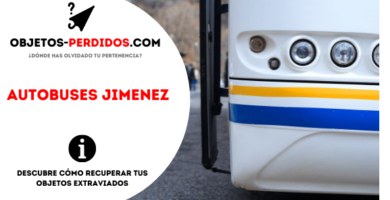 ¿Cómo Recuperar Objetos Perdidos en Autobuses Jimenez?