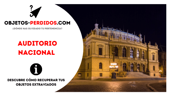 Objetos Perdidos en Auditorio Nacional